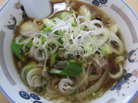 「ねぎラーメン　「570円」」@手打ラーメン 長八の写真