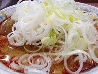 「中華そば 600円（麺カタメ）＋ネギ 50円＋坦々50円」@所沢大勝軒の写真