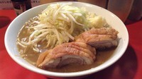 「小盛+豚1枚追加」@麺屋 鳳の写真