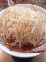 「ラーメン+大盛り」@ラーメン大 堀切店の写真