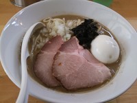 「特濃煮干ソバ（白）」@煮干中華ソバ イチカワの写真