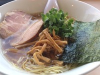 「期間限定にぼしそば 730円 麺固め」@あぢとみ食堂の写真
