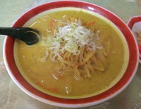 「味噌ミルクカレーラーメン\750」@来来来の写真