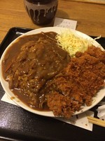 「カツカレーS」@どん八 山下町店の写真