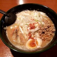 「海老とん @810円」@北海道らーめん奥原流 久楽 川沿店の写真