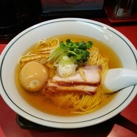 「塩煮干しそば＋味玉」@柴崎亭の写真