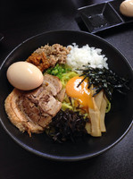 「まぜ味噌つけ麺（ジョロキアハーフ別皿）」@へべれ家の写真