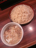 「肉つけ麺(大盛)720円」@味源 渋谷宇田川店の写真