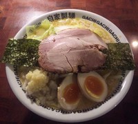 「【限定】 ユキヒーローラーメン：790円」@二丁目 つけめん GACHIの写真