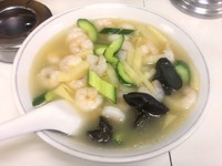 「えびそば　787円」@萬里 本店の写真