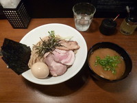 「特製濃厚鶏つけめん」@自家製麺 麺処 東行の写真