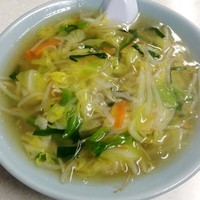 「とろみタンメン　600円」@すえひろ食堂の写真