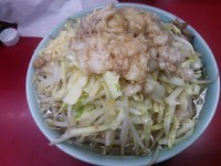 「小ラーメン　ヤサイニンニクアブラマシマシ　690円」@ラーメン二郎 中山駅前店の写真