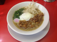 「豚玉そば740円」@らーめん専門 唯一無二、の写真