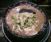 「とんこつラーメン」@無鉄砲 東京中野店の写真