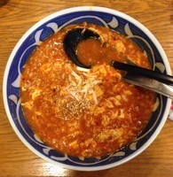 「特製トマトタンタンメン（750円）」@麺や 新のすけの写真