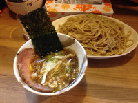 「旭川カスタム味玉つけ麺 大盛り」@らーめん マル汁屋の写真