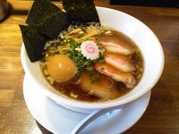 「ぜいたく煮干し香る中華そば麺固め」@麺処 鳴声の写真