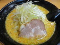 「レッドカレ～ら～めん」@原点らーめんの写真