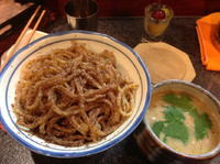 「全粒粉つけ麺」@烈志笑魚油 麺香房 三くの写真