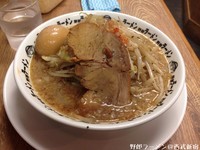 「野郎ラーメン 味玉」@野郎ラーメン 西武新宿駅前店の写真