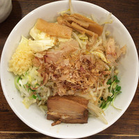 「まぜそば（ニンニクあり）」@つけめん TETSU 武蔵小杉店の写真