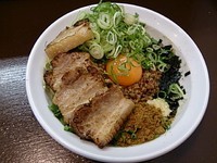 「台湾まぜそば＋チャーシュー＋ねぎ」@麺屋 こころ 大岡山本店の写真