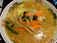 「みそタンメン」@元祖會津中華そば べこ めでたいや 東京分店の写真