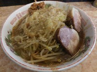 「焼きらーめん（中）　ハイパーカロリー　（野菜増し、ニンニク）」@肉汁らーめん 公 kimiの写真