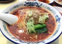 「担々麺超辛890円」@手作り餃子ラーメン まる長の写真