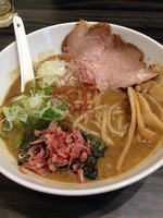 「特濃とりとんかつおらーめん (180g) 750円」@麺屋きころくの写真