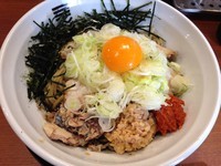 「山形ひっぱり混ぜそば (850円)」@烈火 庄内本店の写真