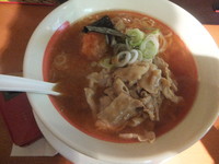 「肉中華そば637円＆大盛り無料(通常108円)」@幸楽苑 日本橋桜通店の写真