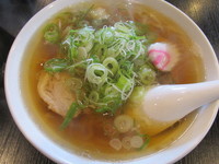 「手打ちラーメン+ネギ　「580円+100円」」@佐野青竹手打ちラーメン 大和の写真