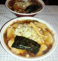 「ﾁｬｰｼｭｰﾒﾝ(750)+ﾀﾏﾈｷﾞ増し(80)」@屋台ラーメン 醤家の写真