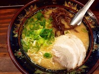 「みそとんこつラーメン」@元祖博多中州屋台ラーメン 一竜の写真