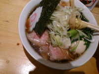 「らーめん大盛＋ネギ＆味玉」@らーめん 大木の写真