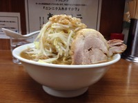 「ラーメン、野菜ちょい増し」@ラーメンの店 どでん 北浦和店の写真