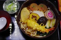 「なべ焼きうどん　850円」@おそば やぶの写真