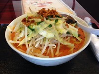 「坦々麺（大盛り）700円＋100円」@客家楼の写真