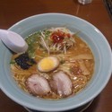 山水亭ラーメン黒味　大盛り【+120円】