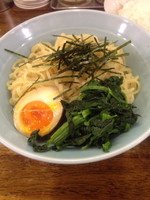 「つけ麺+中盛り」@横浜家系ラーメン 家家家 錦糸町店の写真