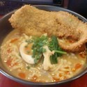 バラカツカレー麺