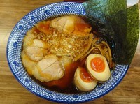 「チャーシューメン（850円）＋味玉（100円）」@麺屋 立川商店の写真