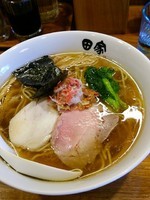 「海老とアサリの雫800円」@中華そば田家 ふくふくの写真