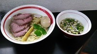 「【期間数量限定】アゴ出汁細つけ麺」@自家製麺SHINの写真
