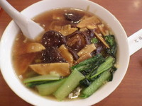 「香茹湯麺」@七福の写真