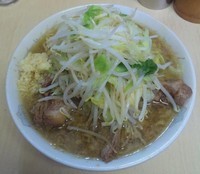 「小ラーメン：700円」@ラーメン二郎 京成大久保店の写真
