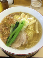 「白メンマ塩ラーメン」@支那そば 心麺の写真