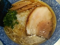 「【限定】きまぐれ煮干ソバ （140415）」@豚骨一燈の写真